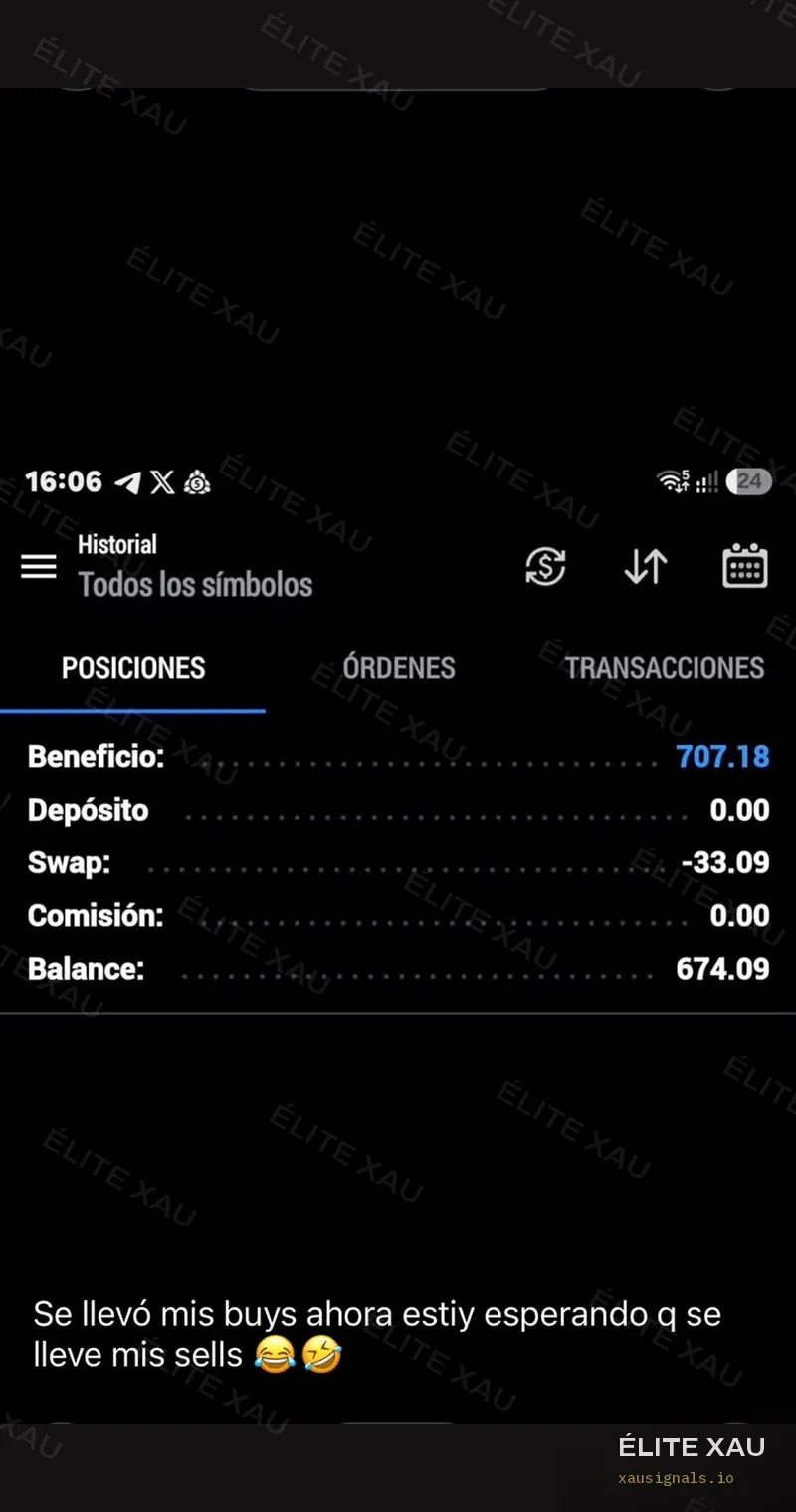Captura compartida por un miembro del canal, con el nombre tapado